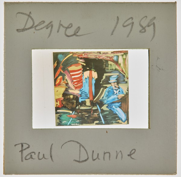 1989 BA Degree Show Slide - 'Paul Dunne'
