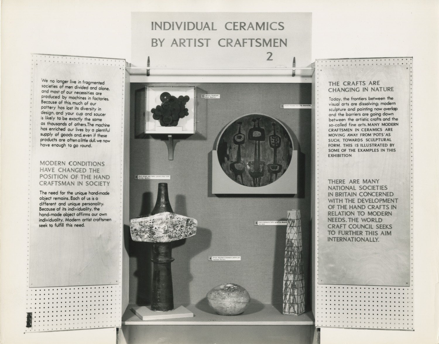 Individual Ceramics by Artist Craftsmen - Photograph