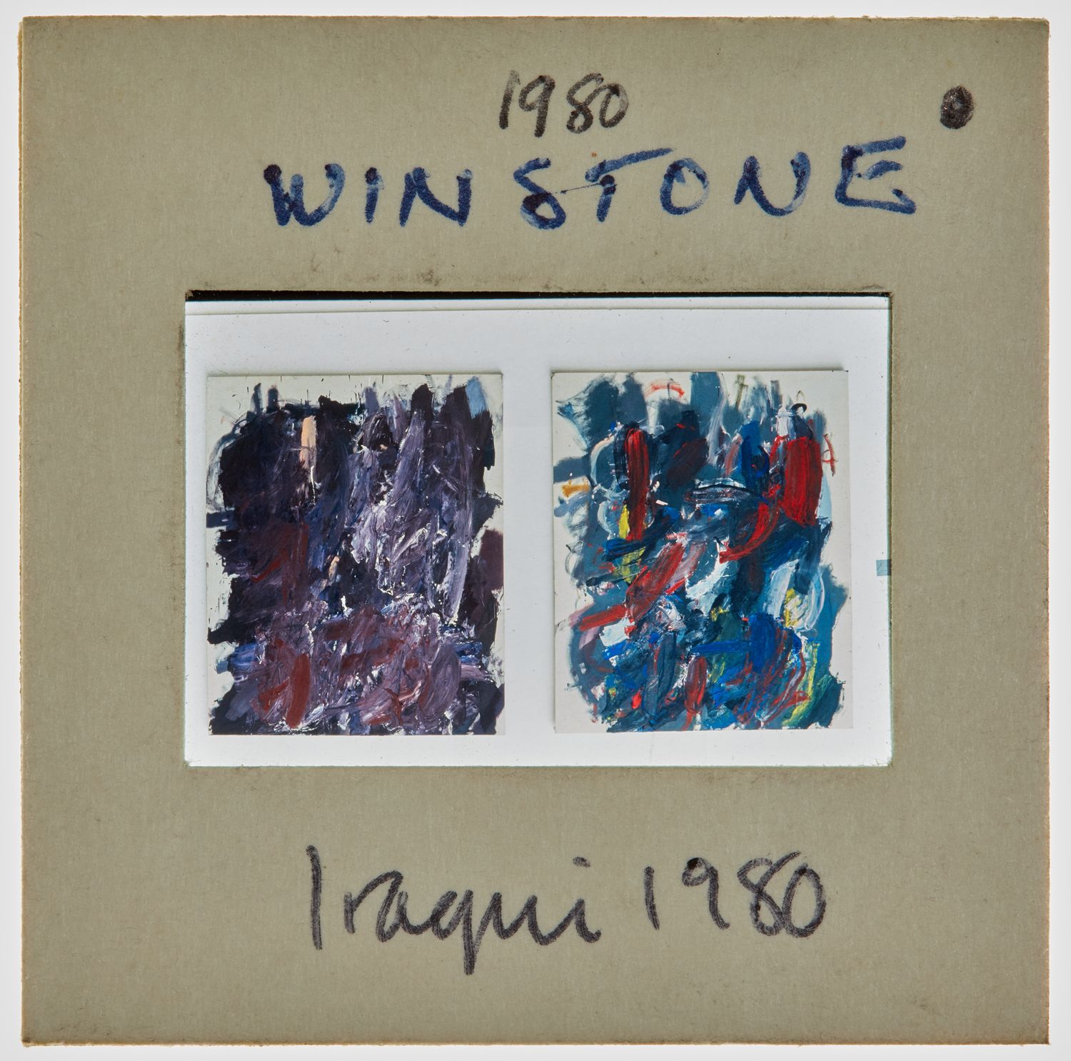 1980 Iraqi Exhibition Slide - 'Winstone'
