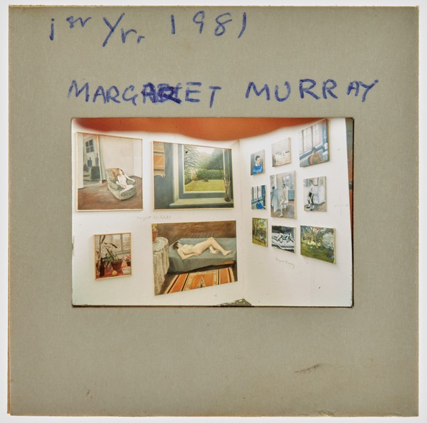 1981 1st Year Degree Show Slide - 'Margaret Murray'