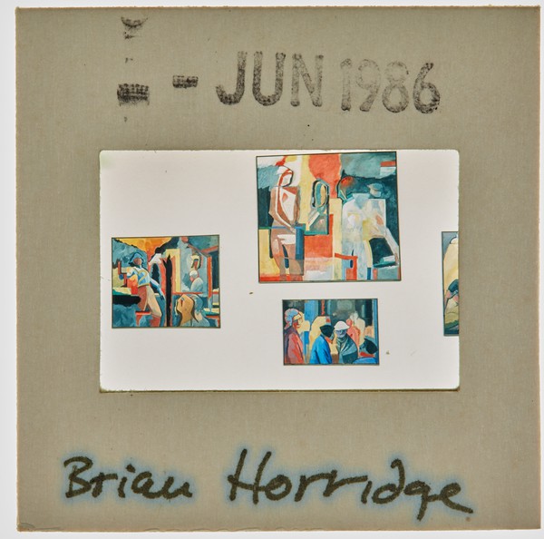 1986 BA Degree Show Slide - 'Brian Horridge'