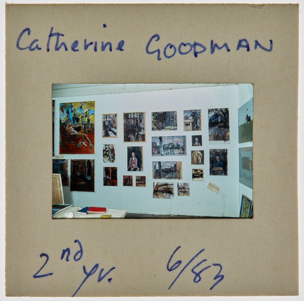 1983 2nd Year Degree Show Slide - 'Catherine Goodman'
