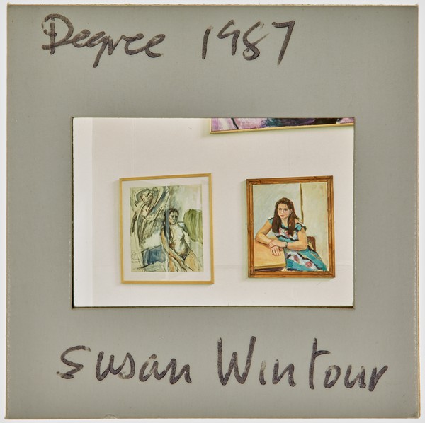1987 BA Degree Show Slide - 'Susan Wintour'