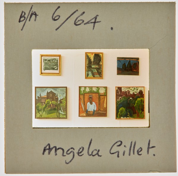 1984 BA Degree Show Slide - 'Angela Gillet'