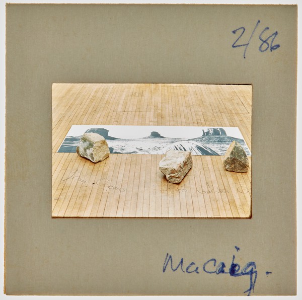 1986 South London Gallery Exhibition Slide - 'McCaig'