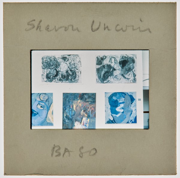 1980 BA Degree Show Slide - 'Shane Unwin'
