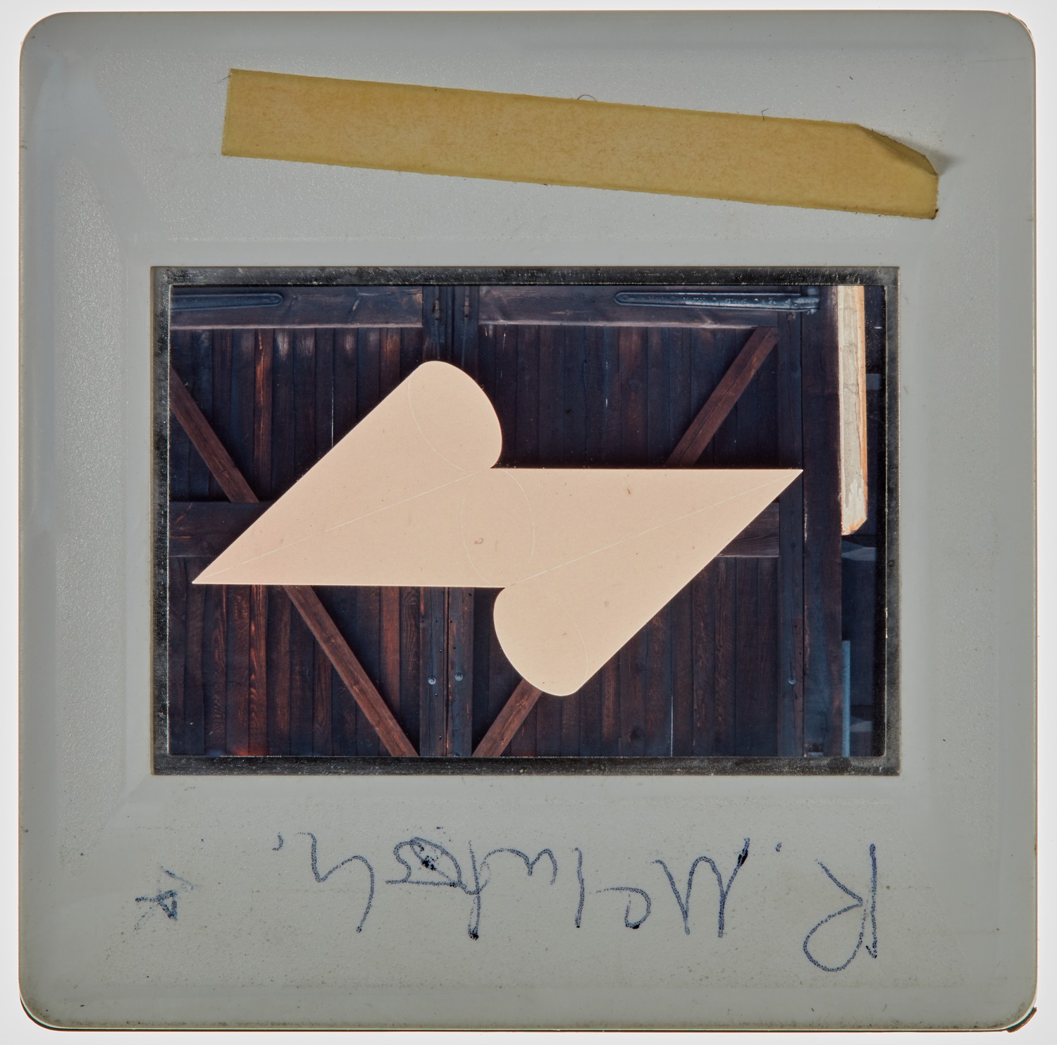 1972 Diploma in Painting Degree Show Slide - 'R McIntosh'