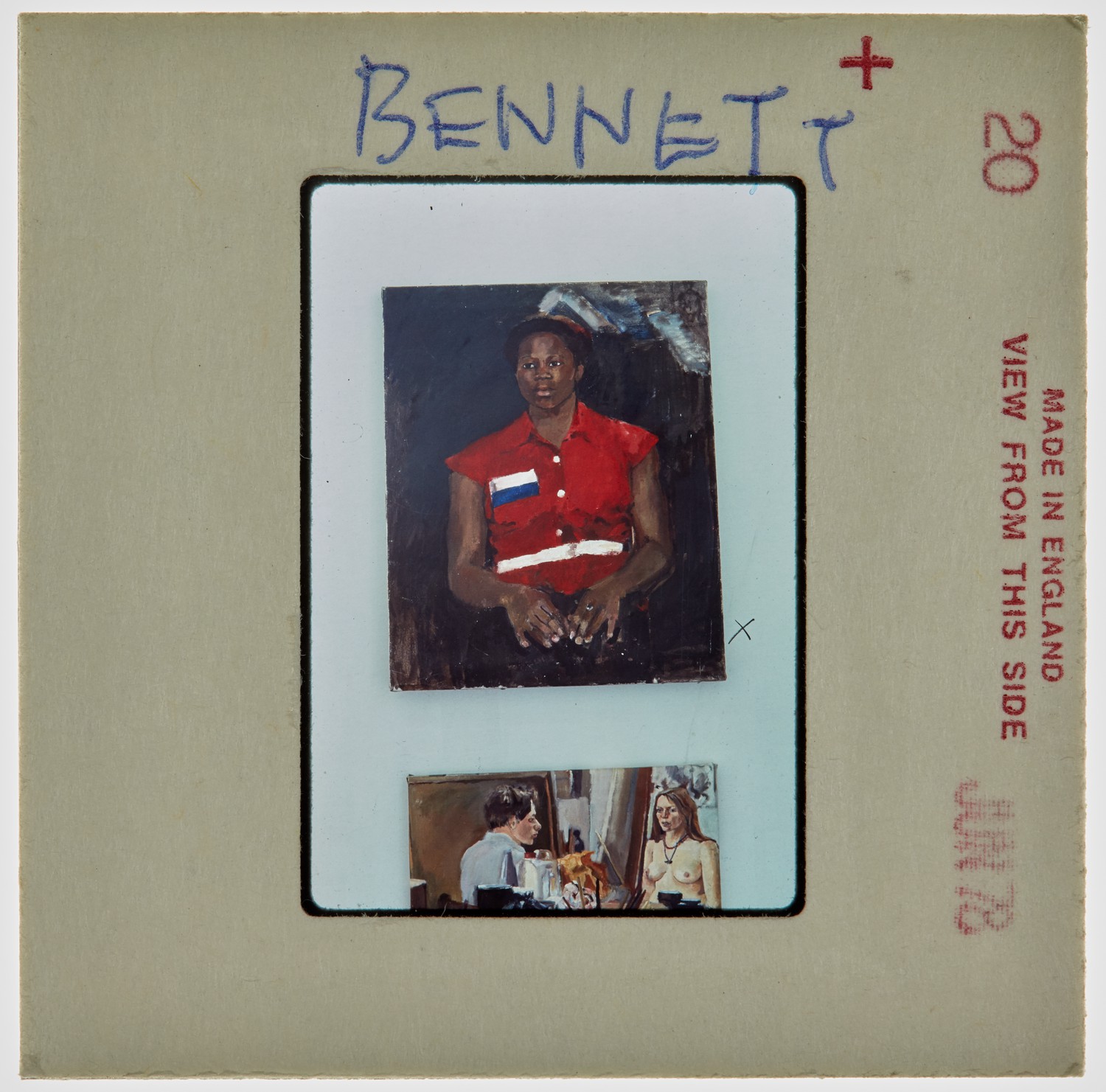 1978 BA Degree Show Slide - 'Bennett'