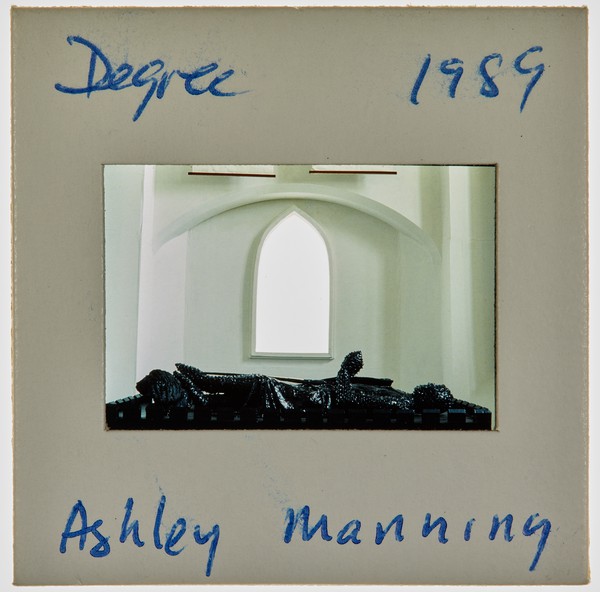 1989 BA Degree Show Slide - 'Ashley Manning'