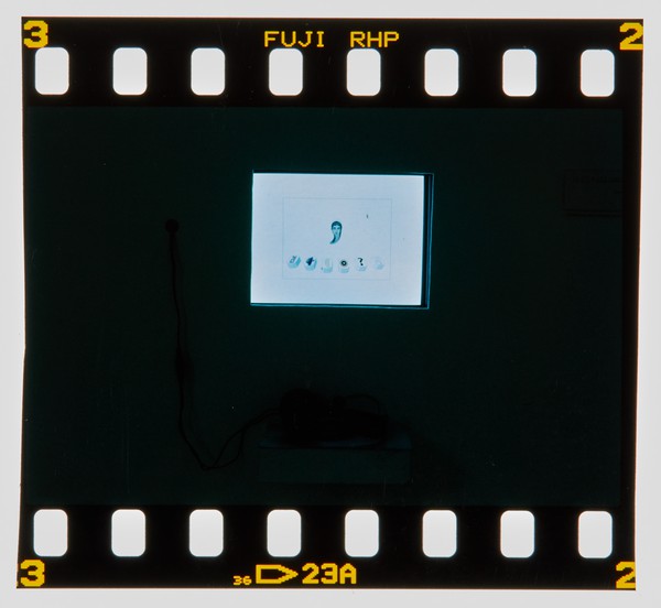 2000 BA(Hons) Graphic Design Degree Show Slide - Creator unknown