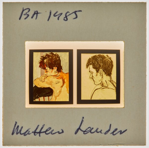 1985 BA Degree Show Slide - 'Matthew Lauder'