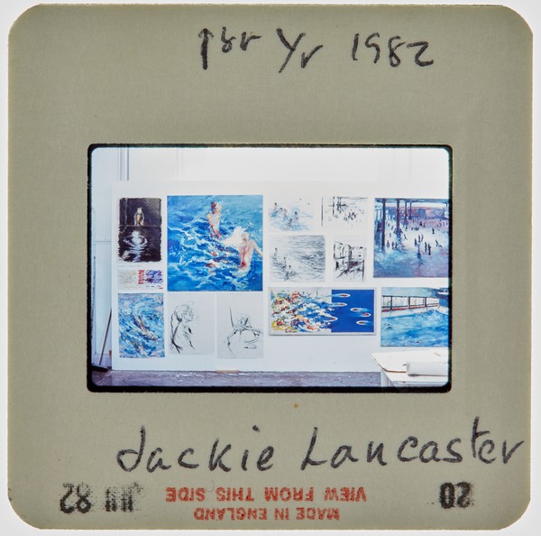 1982 1st Year Summer Exhibition Slide - 'Jackie Lancaster'
