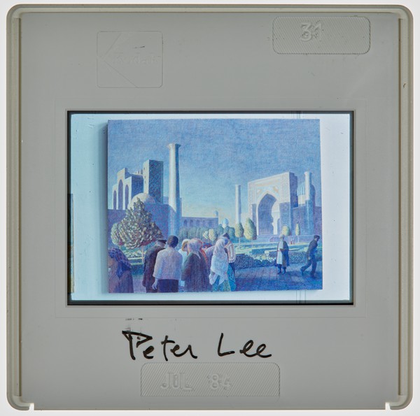 1984 2nd Year Degree Show Slide - 'Peter Lee'