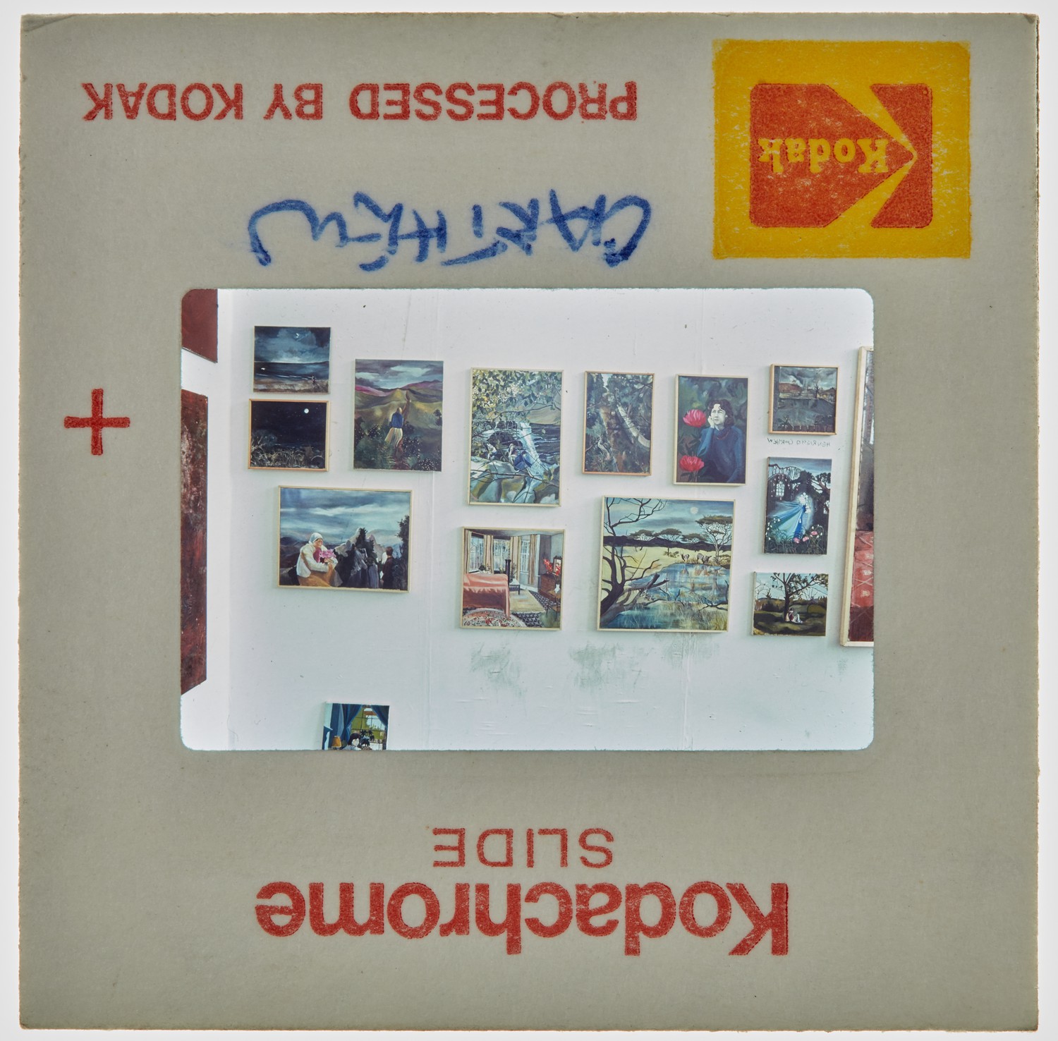 1980 2nd Year Degree Show Slide - 'Carthew'