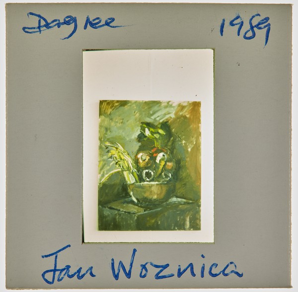 1989 BA Degree Show Slide - 'Jan Woznica'