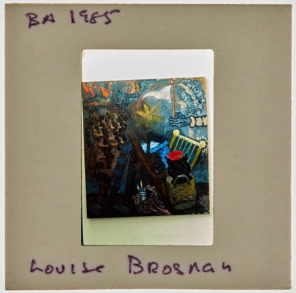 1985 BA Degree Show Slide - 'Louise Brosman'