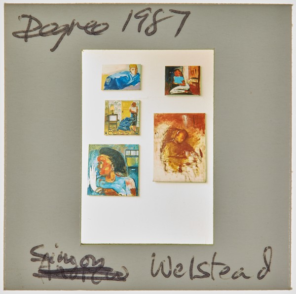 1987 BA Degree Show Slide - 'Simon Welstead'