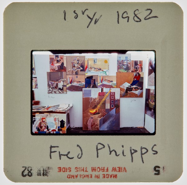 1982 1st Year Summer Exhibition Slide - 'Fred Phipps'