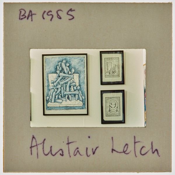 1985 BA Degree Show Slide - 'Alistair Letch'