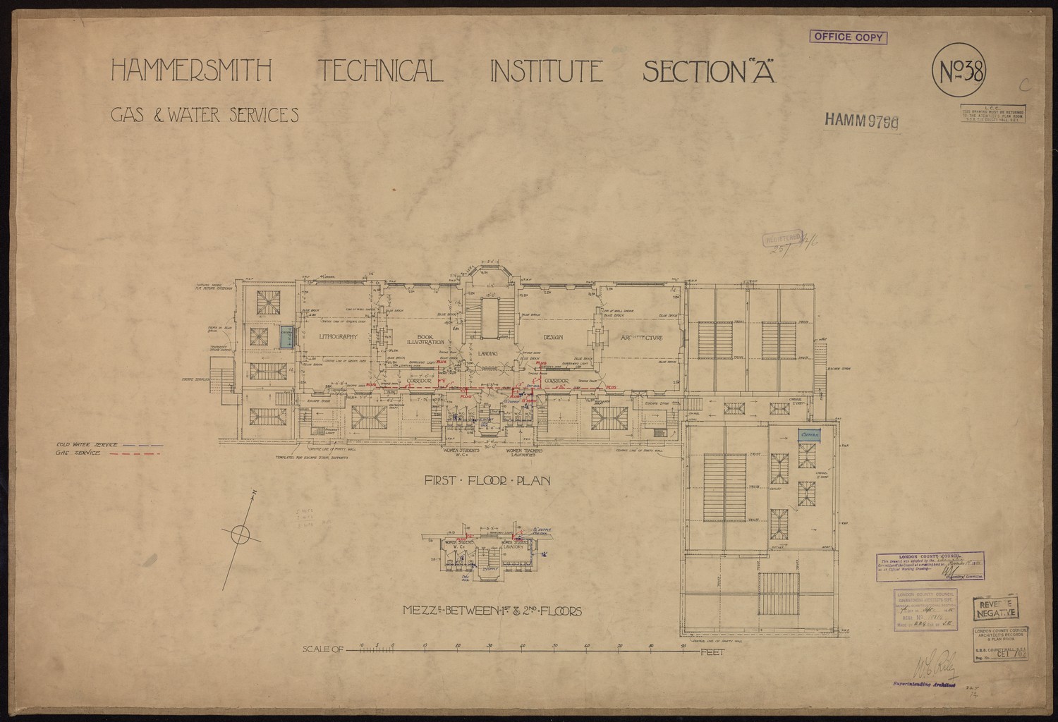 Hammersmith Technical Institute Section A - Gas and Water Services