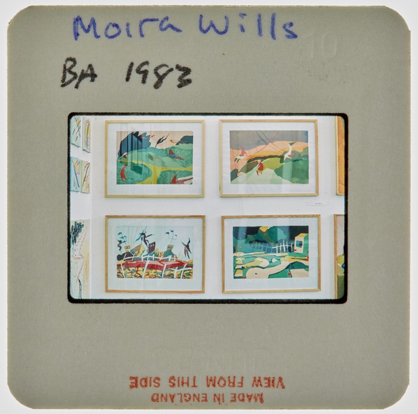 1983 BA Degree Show Slide - 'Moira Willis'