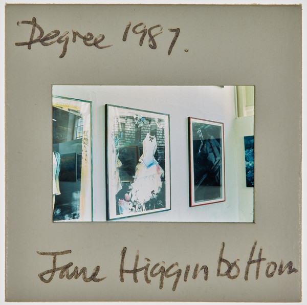 1987 BA Degree Show Slide - 'Jane Higginbottom'
