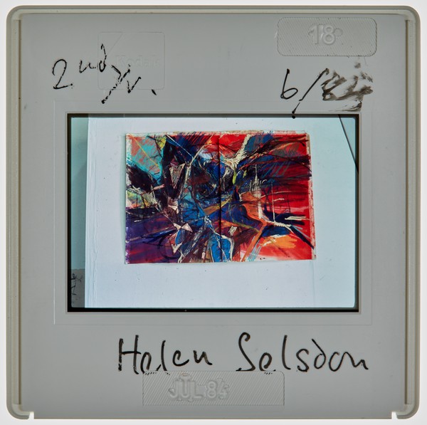 1984 2nd Year Degree Show Slide - 'Helen Selsdon'