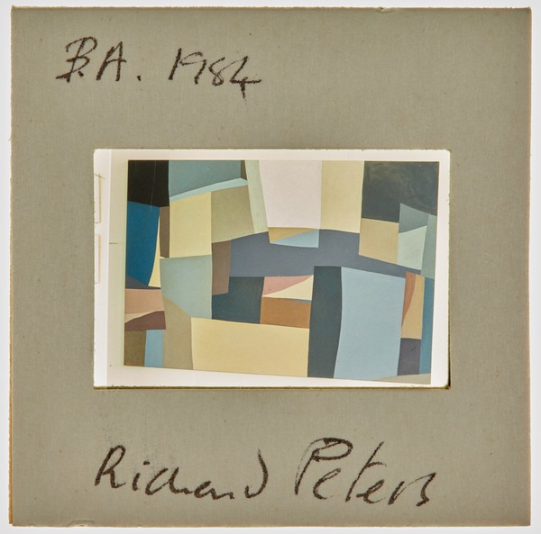 1984 BA Degree Show Slide - 'Richard Peters'