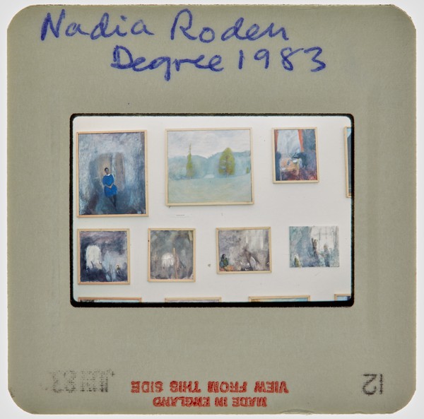 1983 BA Degree Show Slide - 'Nadia Roden'