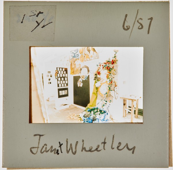 1987 1st Year Degree Show Slide - 'Janet Wheetley'