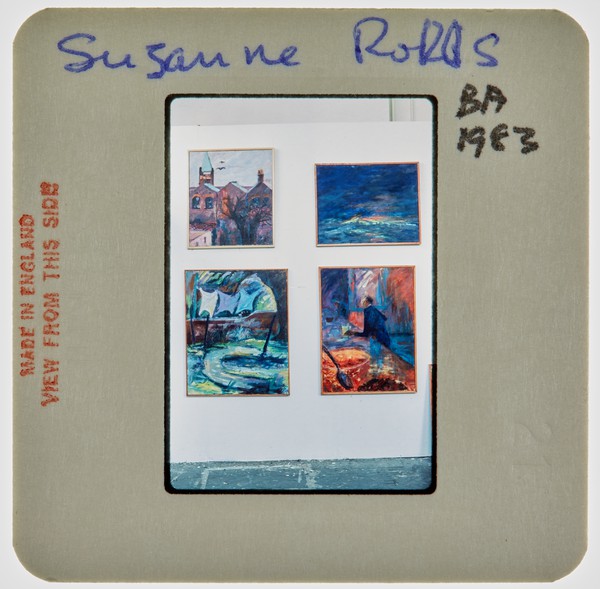 1983 BA Degree Show Slide - 'Suzanne Roles'