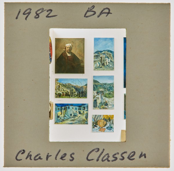 1982 BA Degree Show Slide - 'Charles Classen'