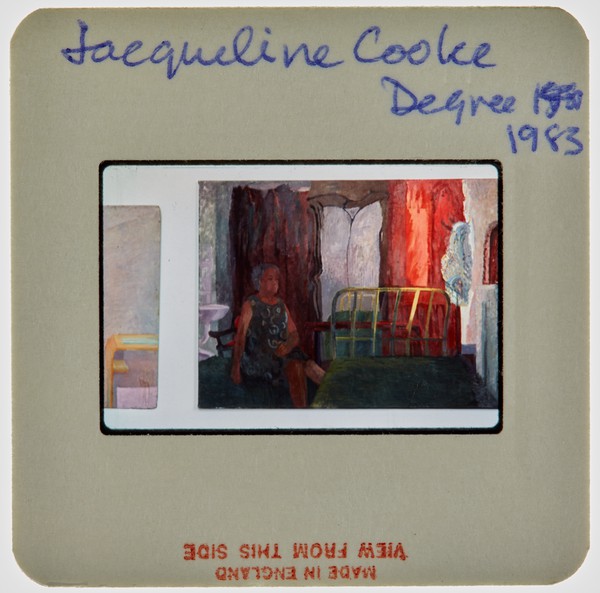 1983 BA Degree Show Slide - 'Jacqueline Cooke'