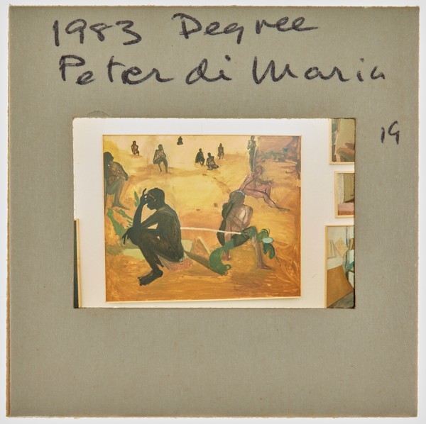 1983 BA Degree Show Slide - 'Peter di Maria'