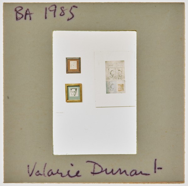 1985 BA Degree Show Slide - 'Valerie Dunant'