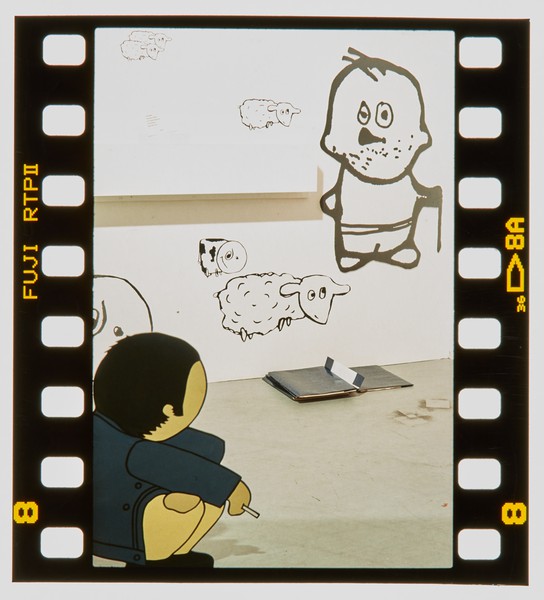 2000 BA(Hons) Graphic Design Degree Show Slide - Creator unknown