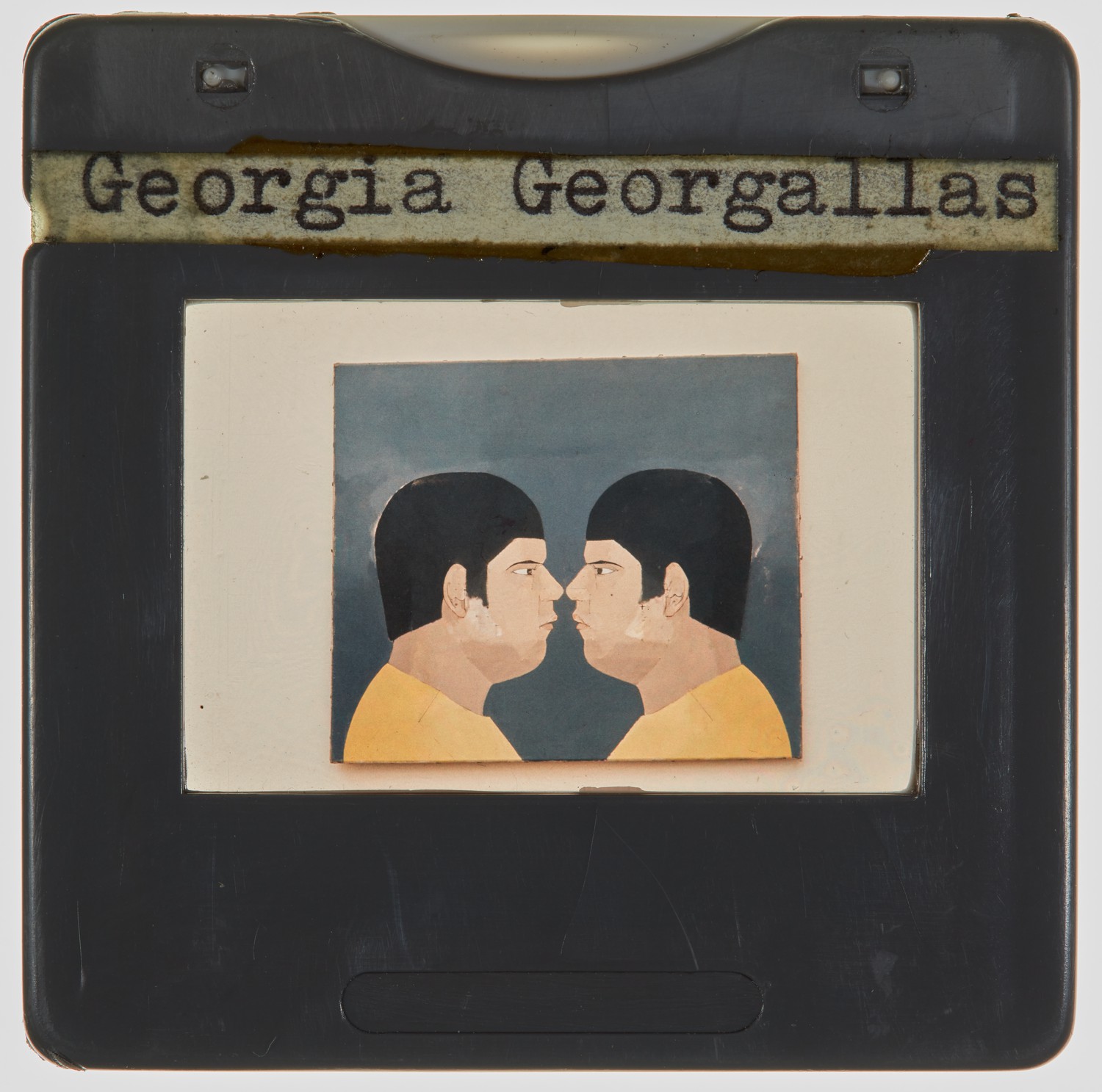 1972 Diploma in Painting Degree Show Slide - 'Georgia Georgalla'