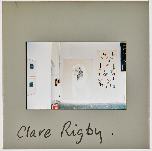 1987 2nd Year Degree Show Slide - 'Clare Rigby'