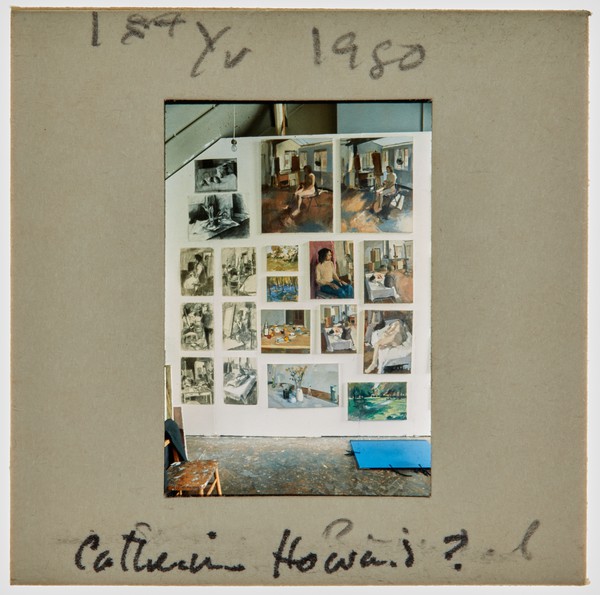 1980 1st Year Degree Show Slide - 'Catherine Howard'