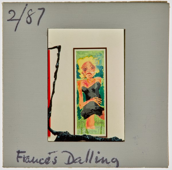 1987 South London Gallery Exhibition Slide - 'Frances Dalling'