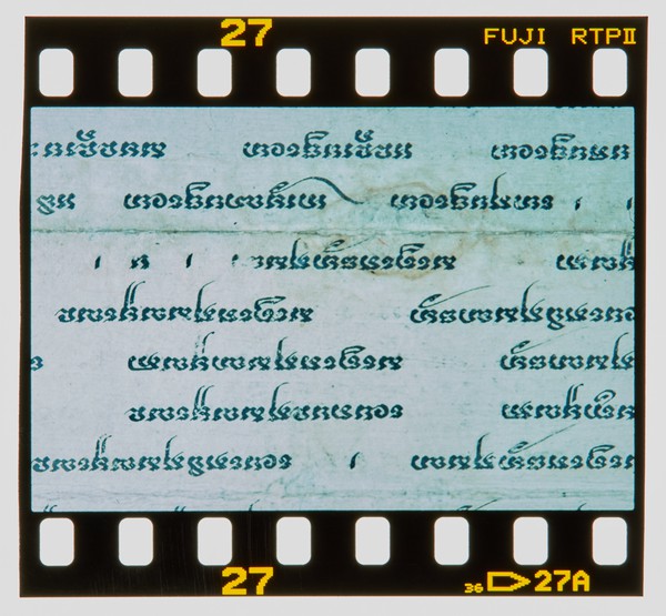 1999 Pre Degree Show Slide - Creator unknown