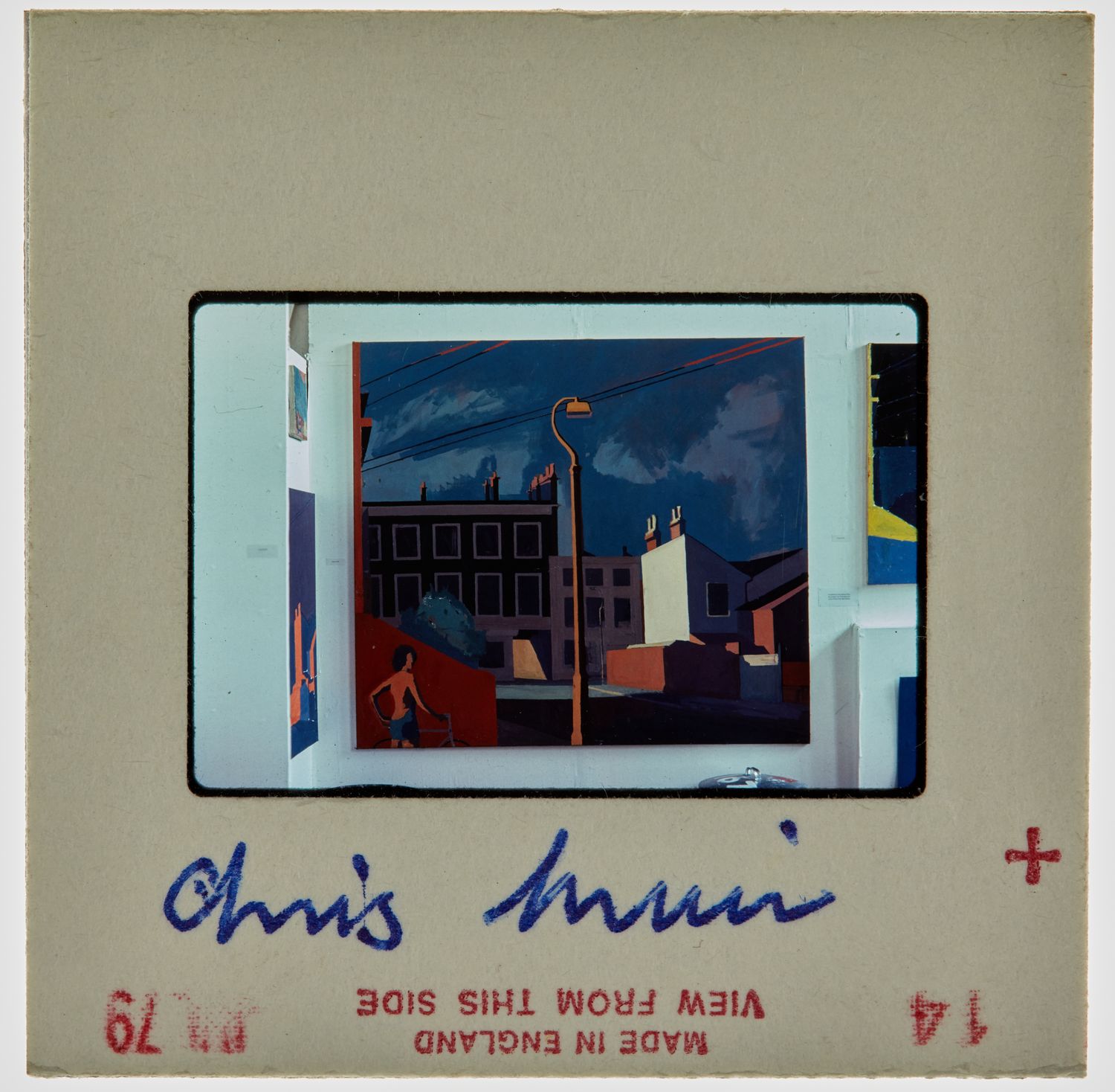 1979 BA Degree Show Slide - 'Chris Muir'