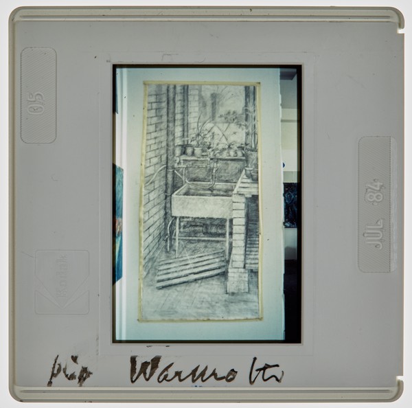 1984 2nd Year Degree Show Slide - 'Pip Warmoth'