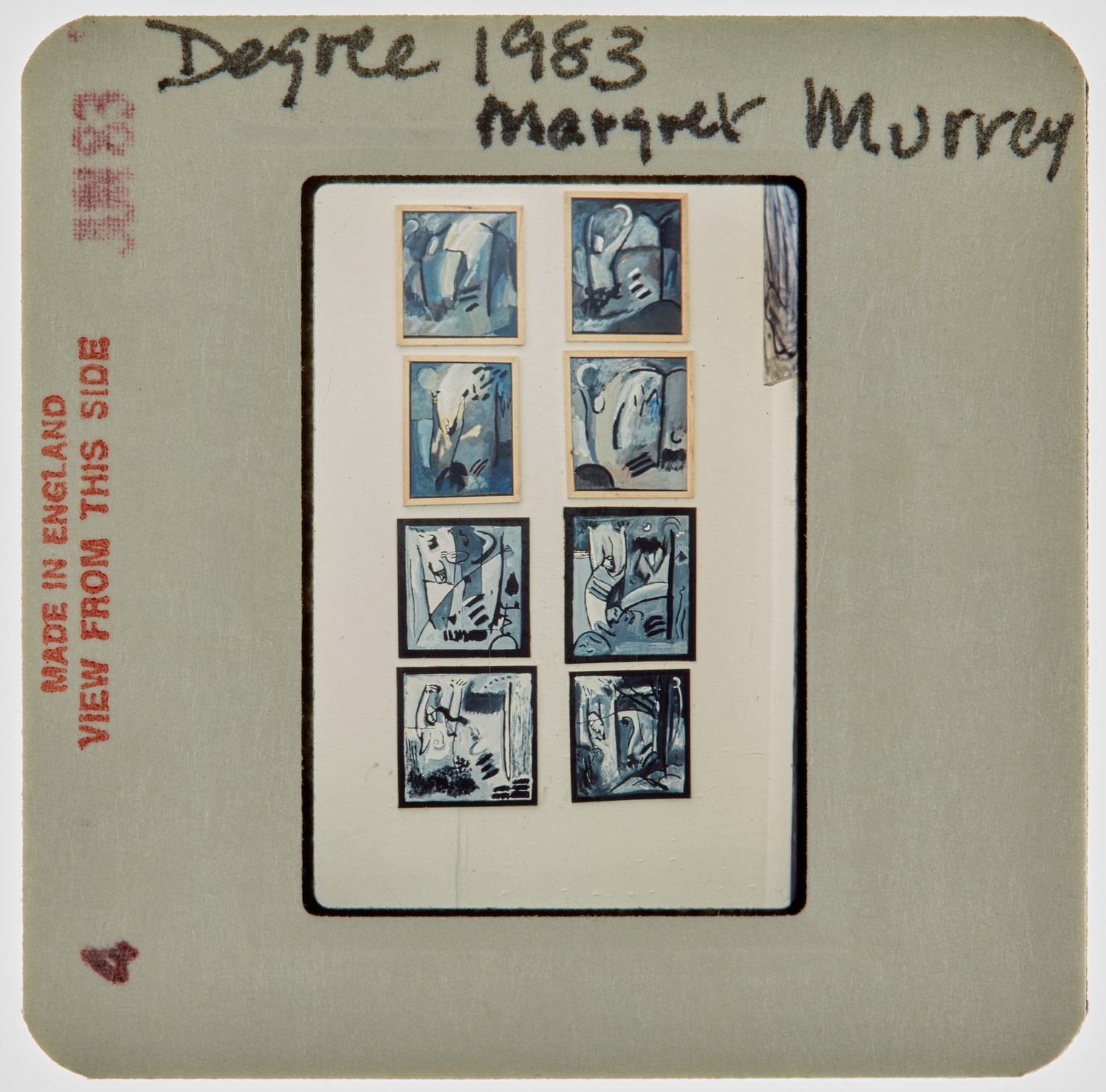1983 BA Degree Show Slide - 'Margaret Murray'