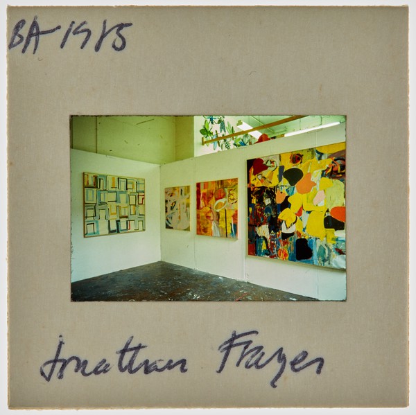 1985 BA Degree Show Slide - 'Jonathan Fraser'