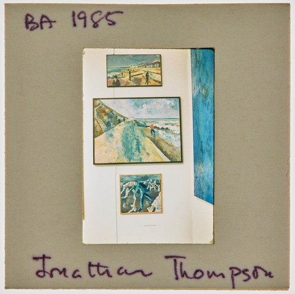 1985 BA Degree Show Slide - 'Jonathan Thompson'
