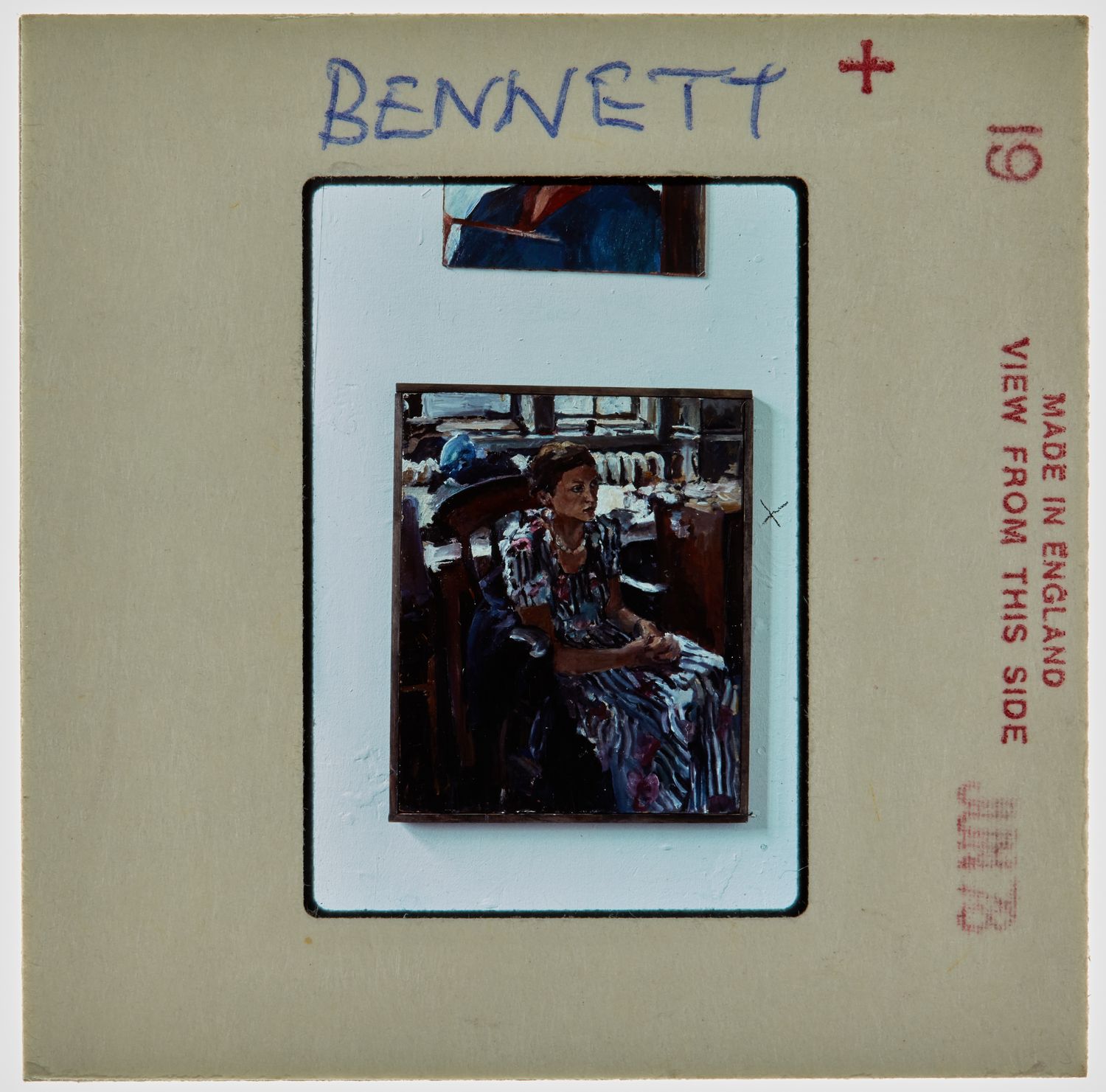1978 BA Degree Show Slide - 'Bennett'