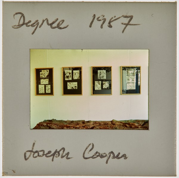 1987 BA Degree Show Slide - 'Joseph Cooper'