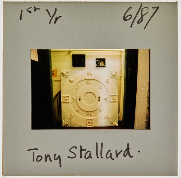 1987 1st Year Degree Show Slide - 'Tony Stallard'