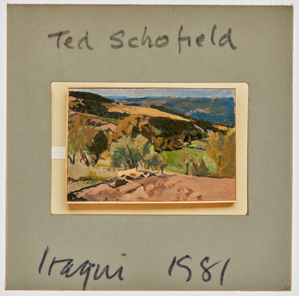 1981 Iraqi Exhibition Slide - 'Ted Schofield'